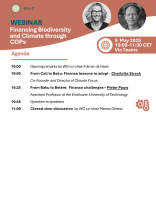 Agenda for May 9 2025 COP event