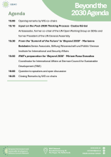 Agenda for the Webinar